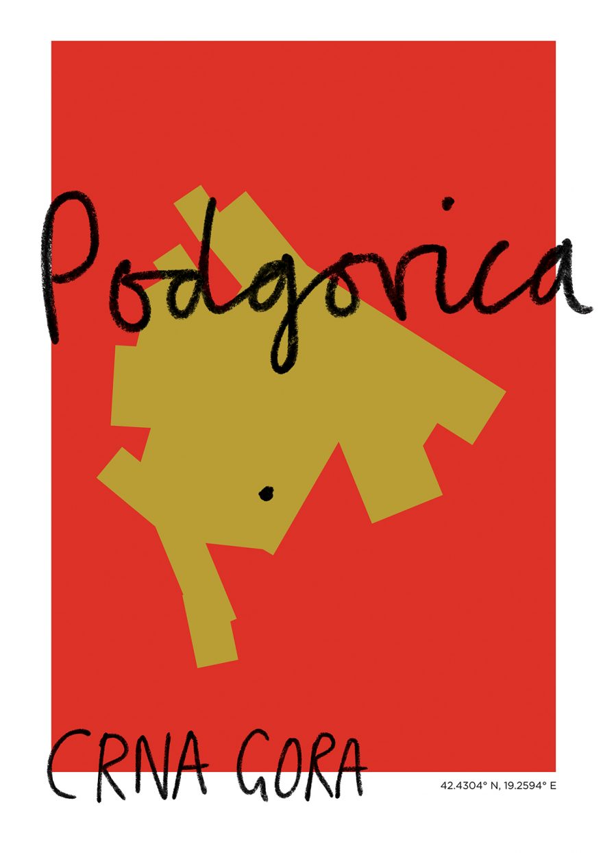 Podgorica Map
