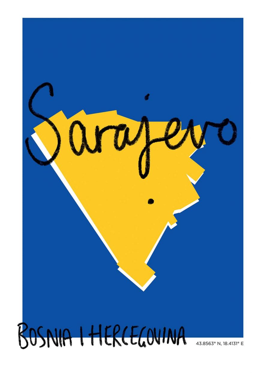 Sarajevo Map