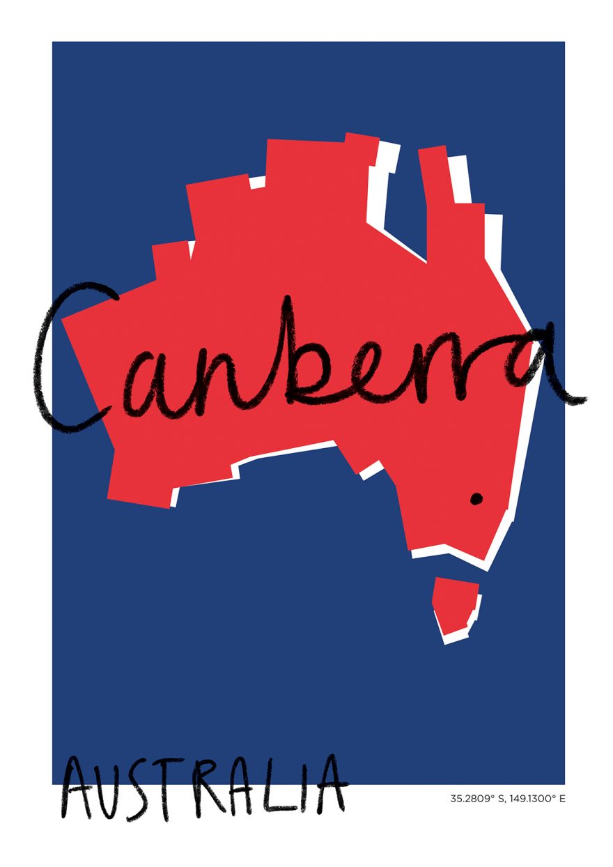 Canberra Map