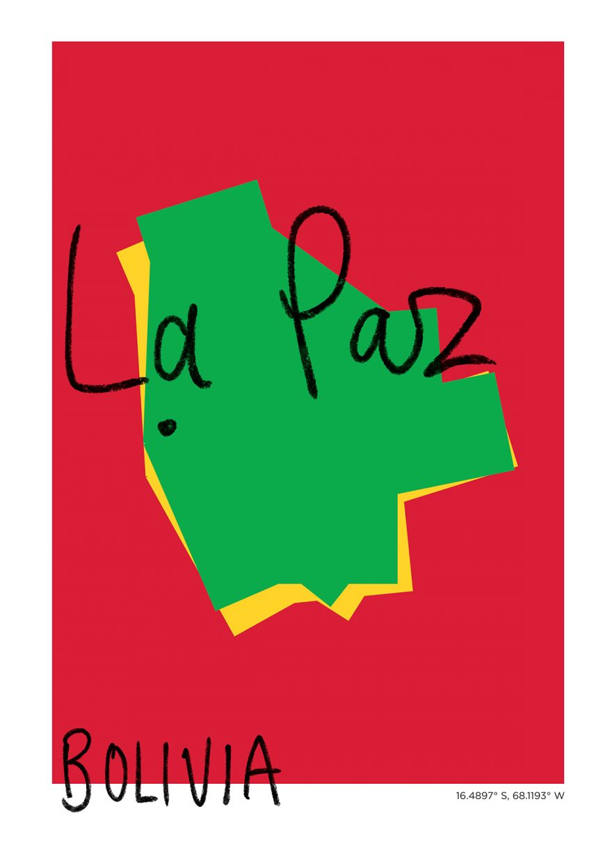 La Paz Map