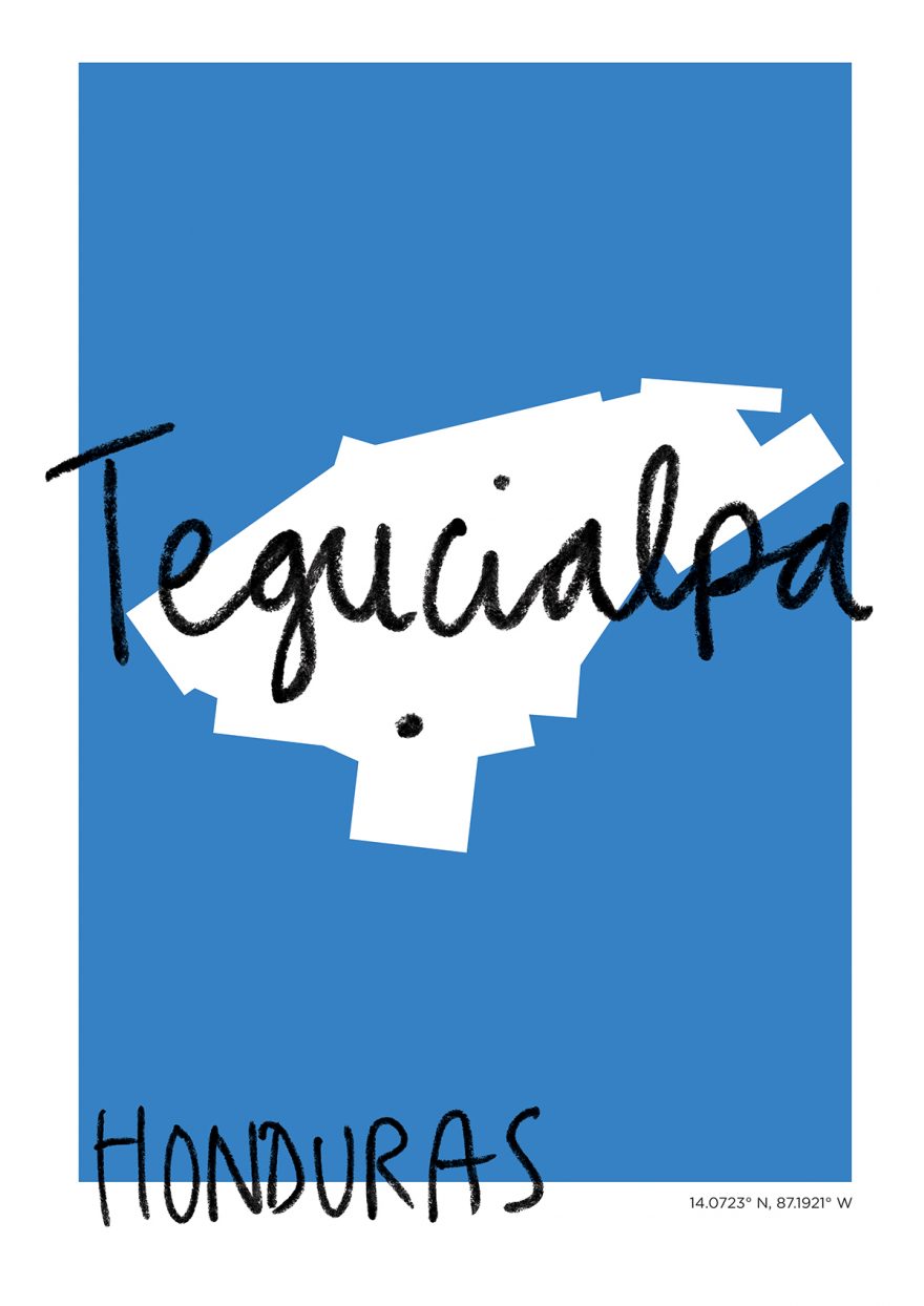 Tegucialpa Map