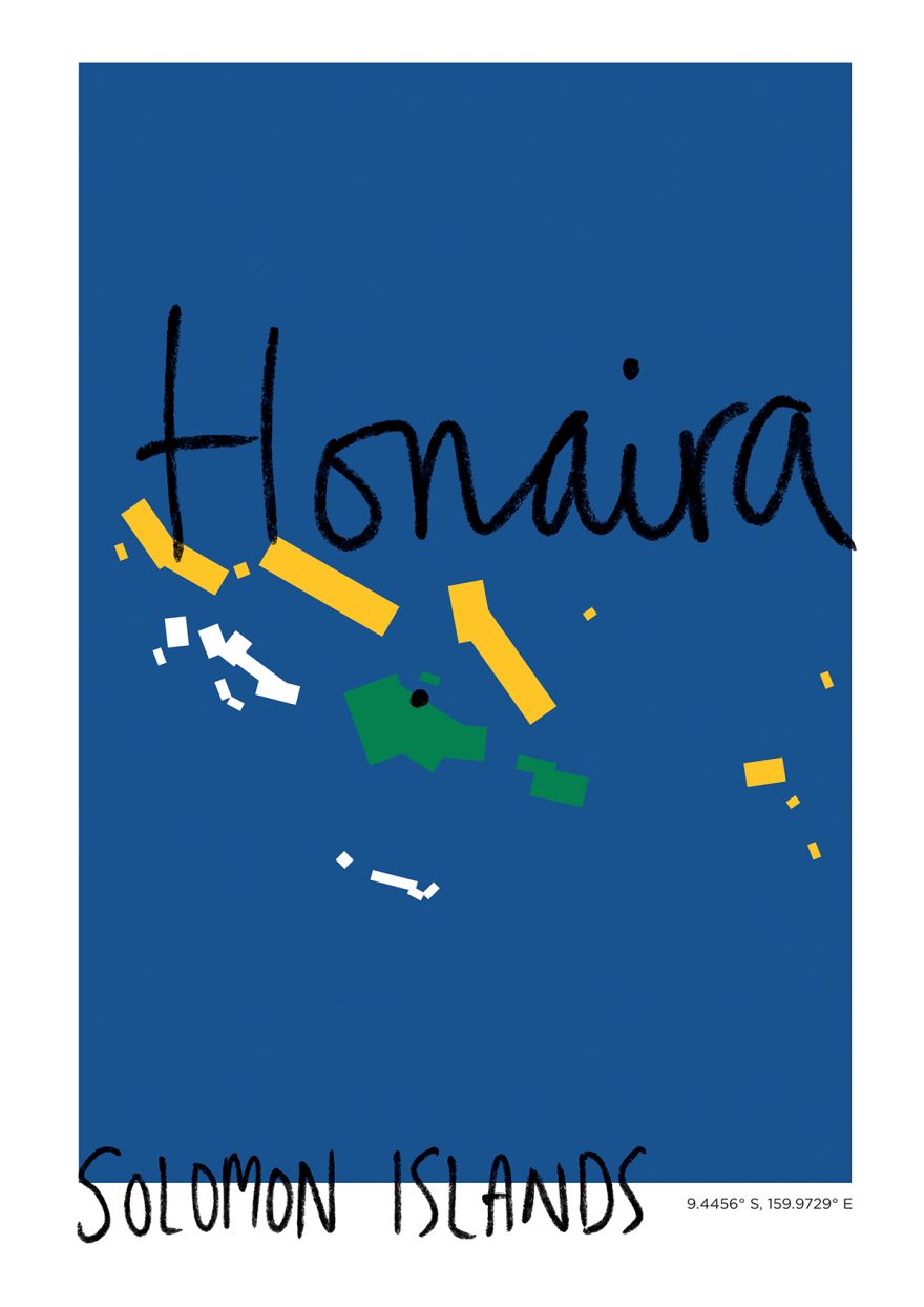 Honaira Map