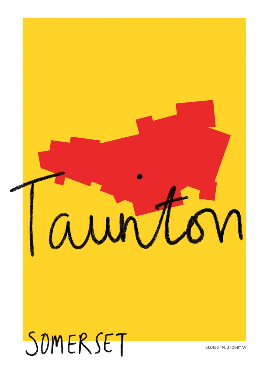Taunton Map