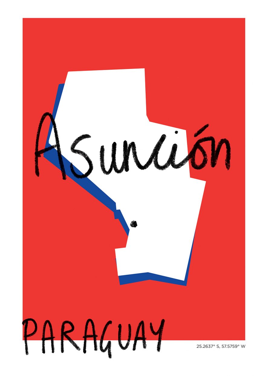 Asunción Map